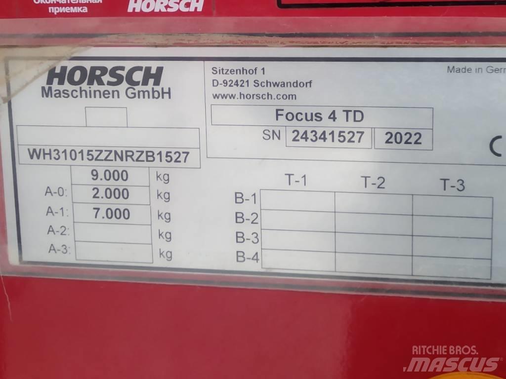 Horsch Focus 4 TD Sembradoras