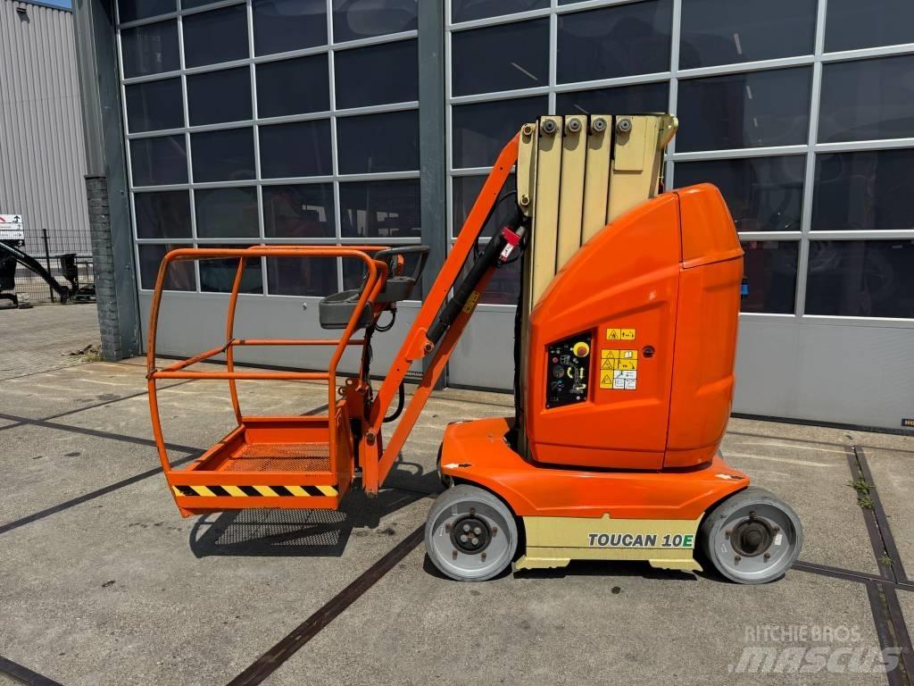 JLG Toucan 10 E Ascensores de personal y montacargas de acceso