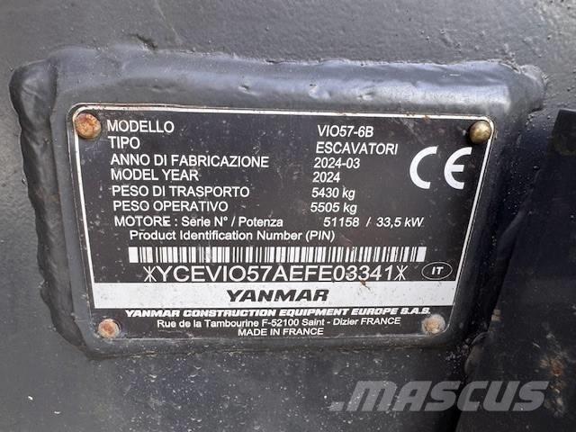 Yanmar Vio 57 Mini excavadoras < 7t