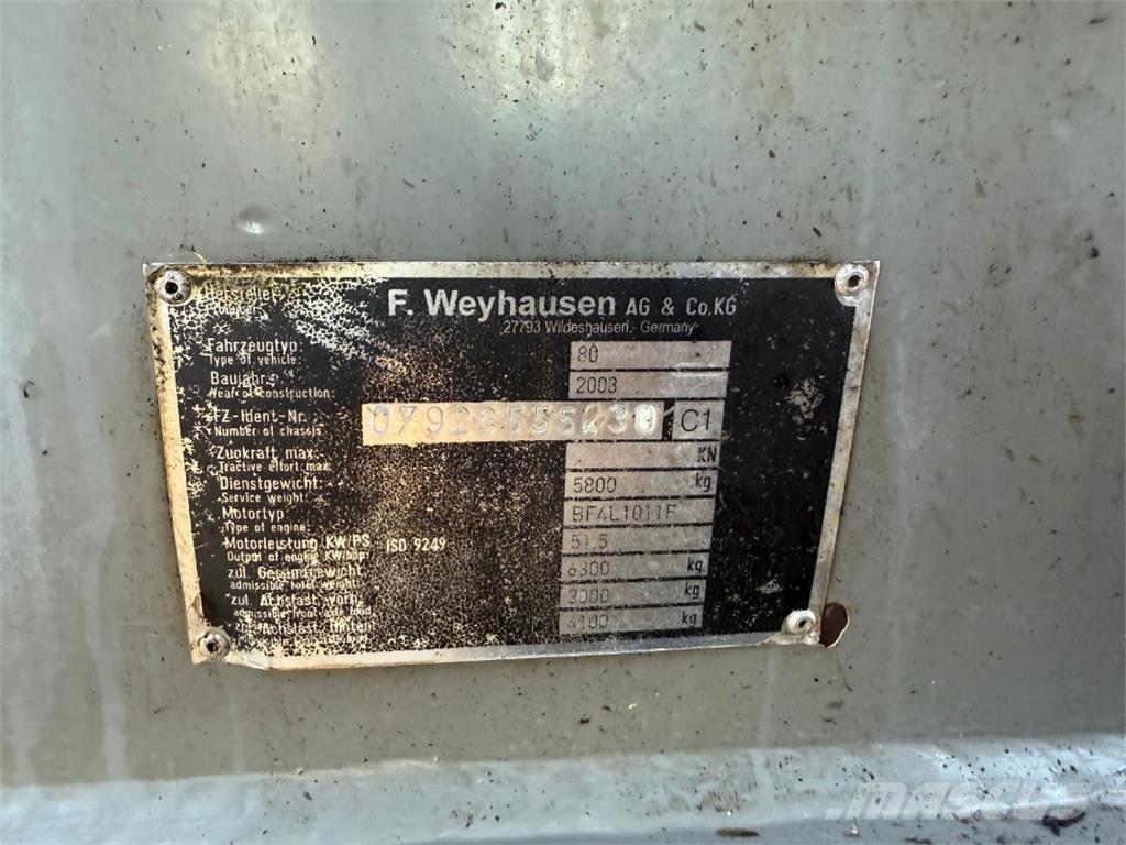 Atlas AR80 Agricultura - Otros