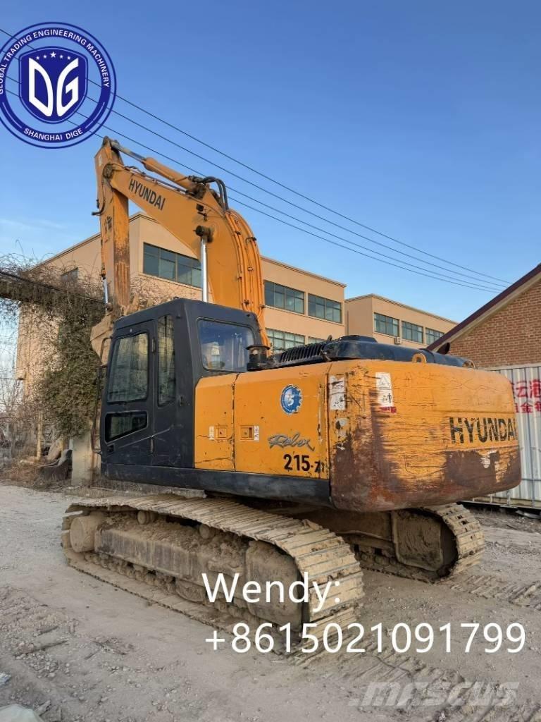 Hyundai 215VS Excavadoras de cadenas