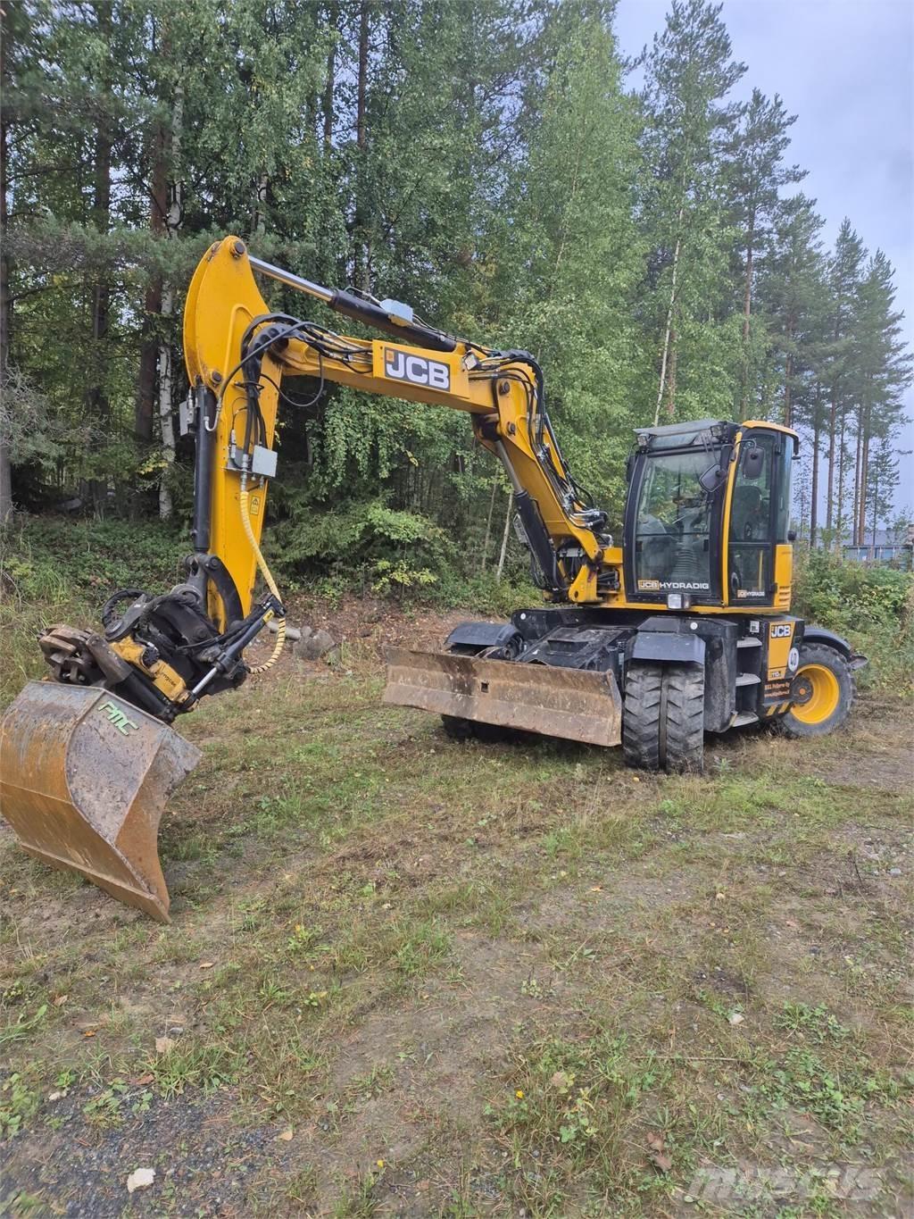 JCB 110W Hydradig Excavadoras de ruedas