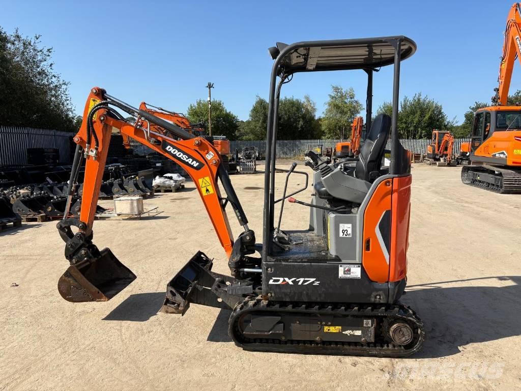 Doosan DX 17 Mini excavadoras < 7t