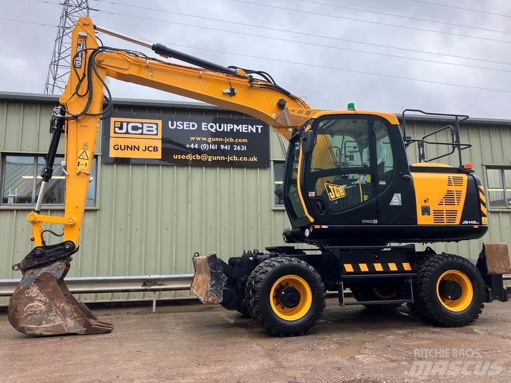 JCB JS145W Excavadoras de ruedas