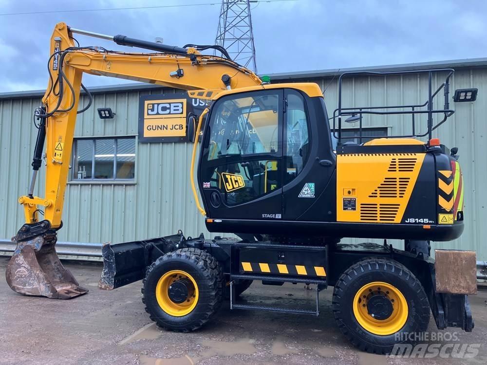 JCB JS145W Excavadoras de ruedas