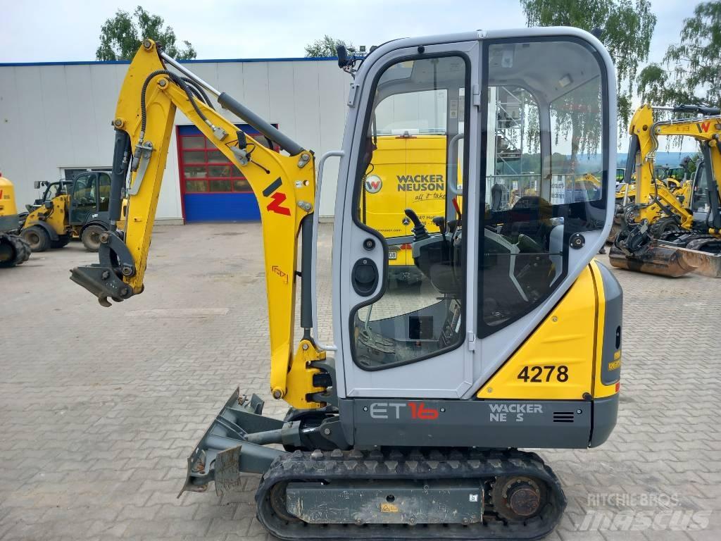 Wacker Neuson ET16 Excavadoras de cadenas
