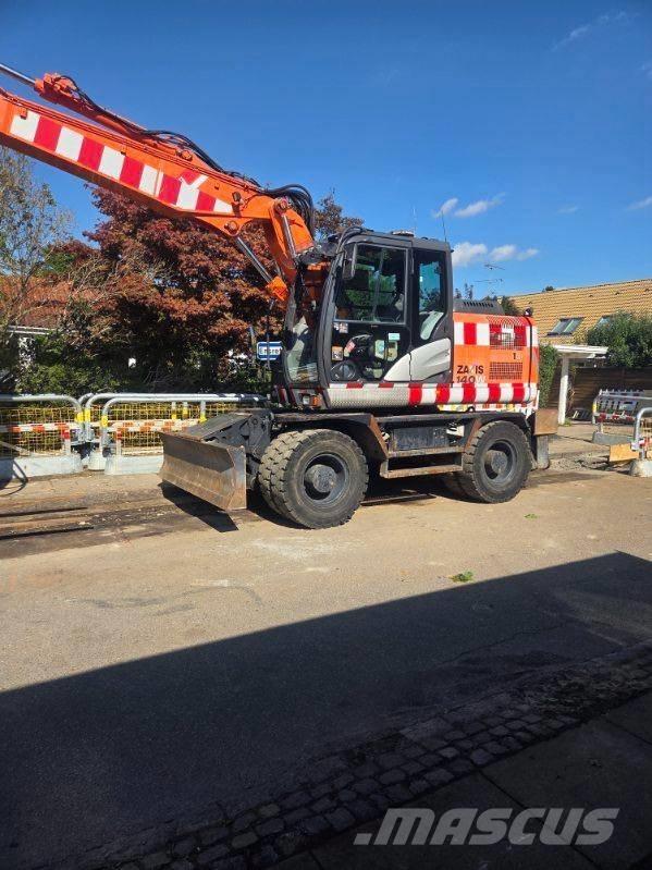 Hitachi Zaxis 140 W Excavadoras de ruedas