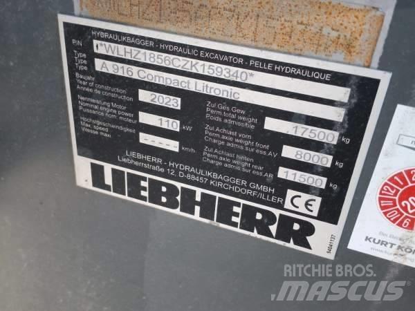 Liebherr A 916 Comp Excavadoras de ruedas
