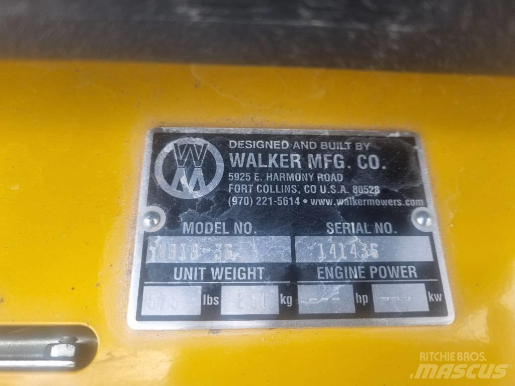Walker B18 Tractores corta-césped