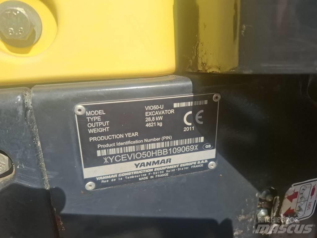 Yanmar Vio 50 U Mini excavadoras < 7t