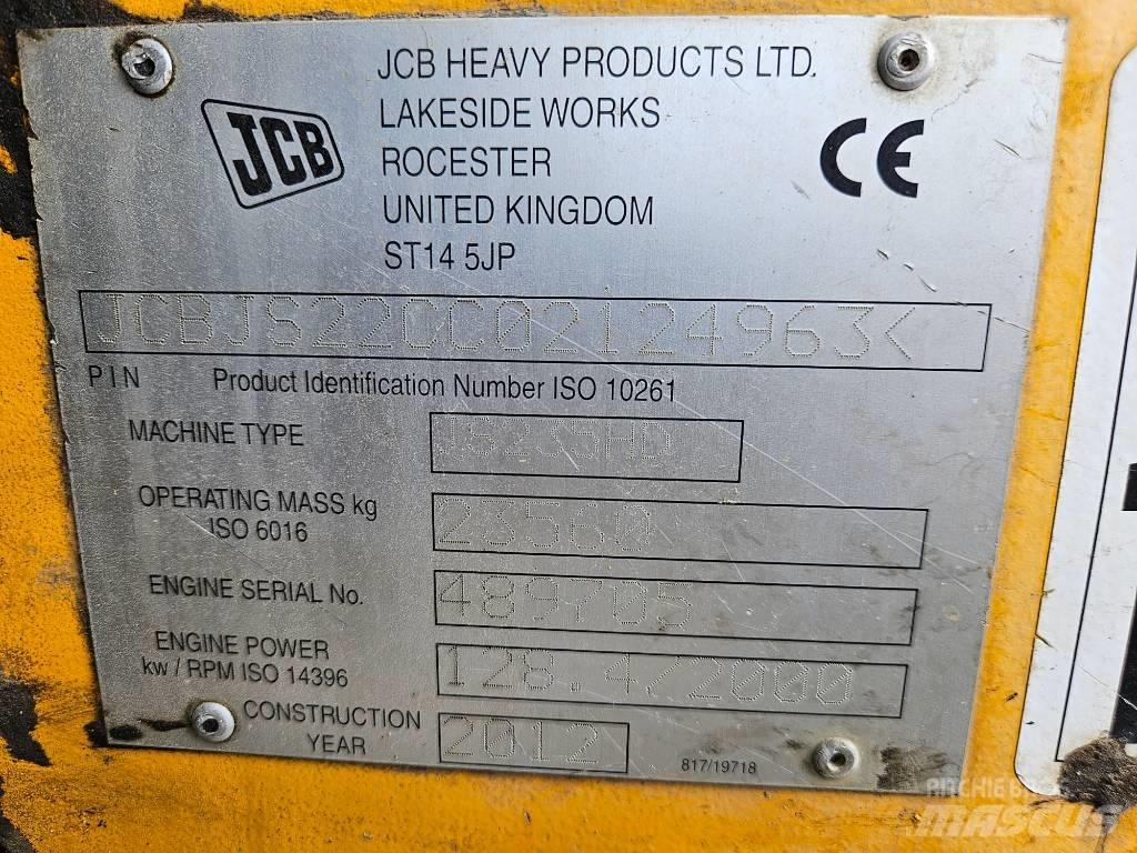 JCB 235 HD Excavadoras de cadenas
