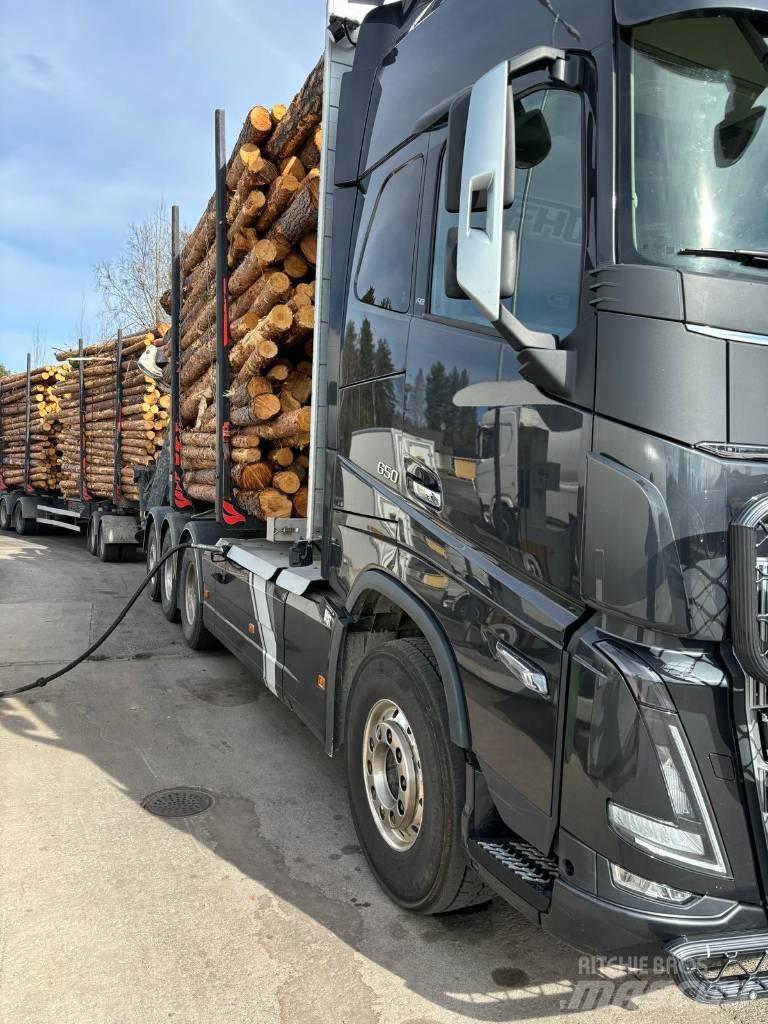 Volvo FH16 650 Transporte de madera