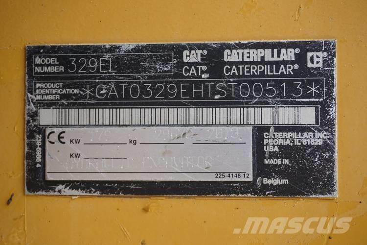 CAT 329 EL Excavadoras de cadenas