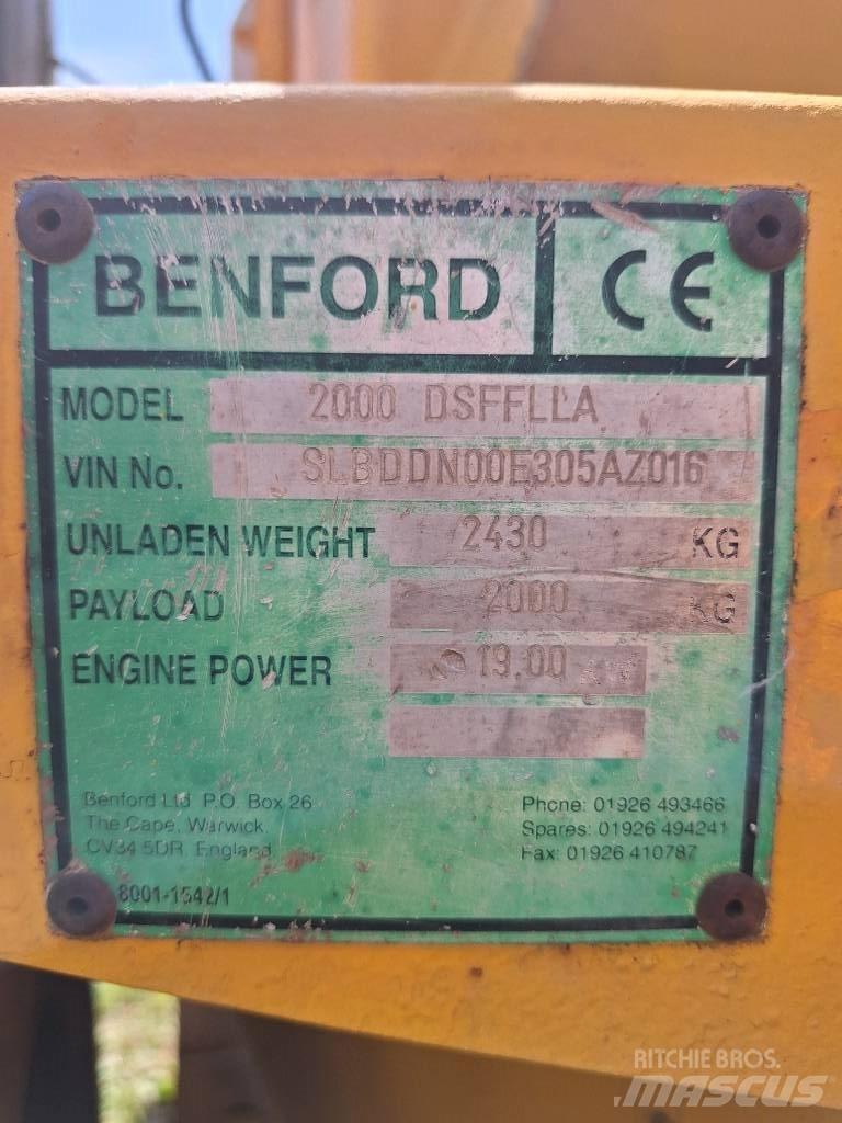 Benford 2000 DR Dúmpers articulados