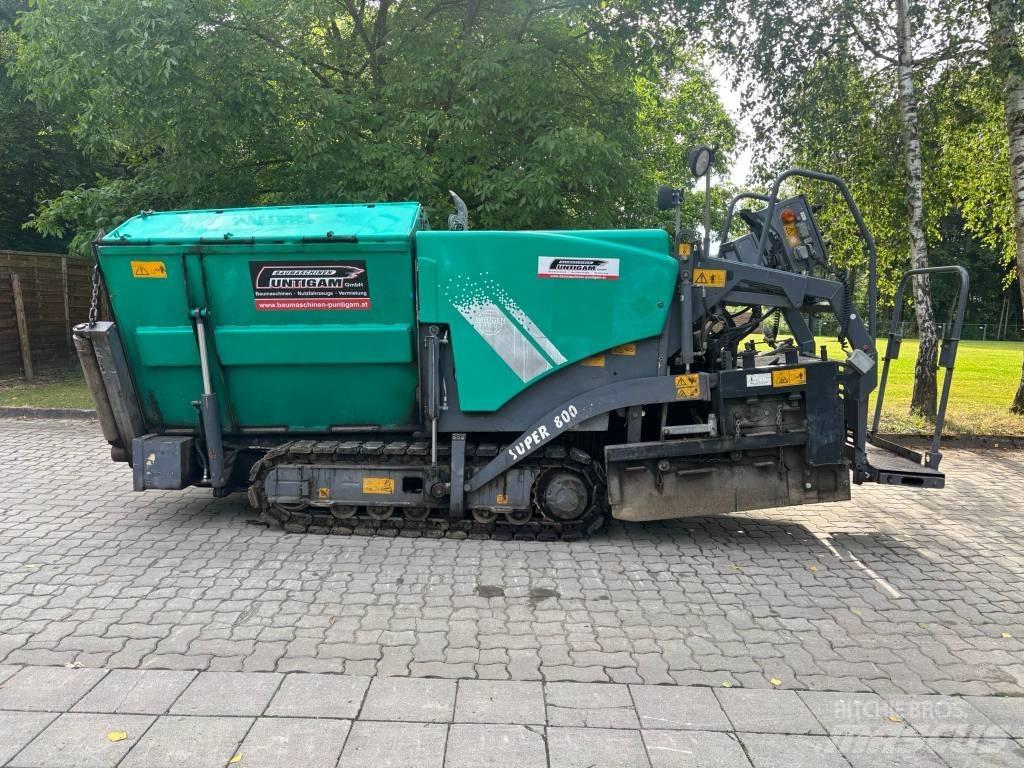 Vögele Super 800 Asfaltadoras