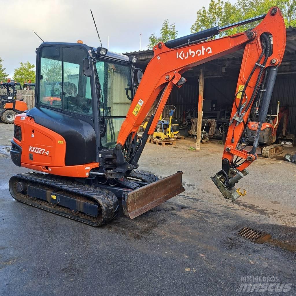 Kubota KX 027-4 Mini excavadoras < 7t