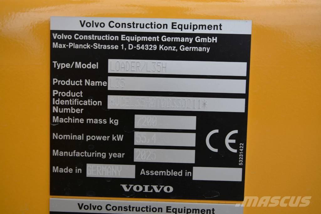 Volvo L 35 H Cargadoras sobre ruedas