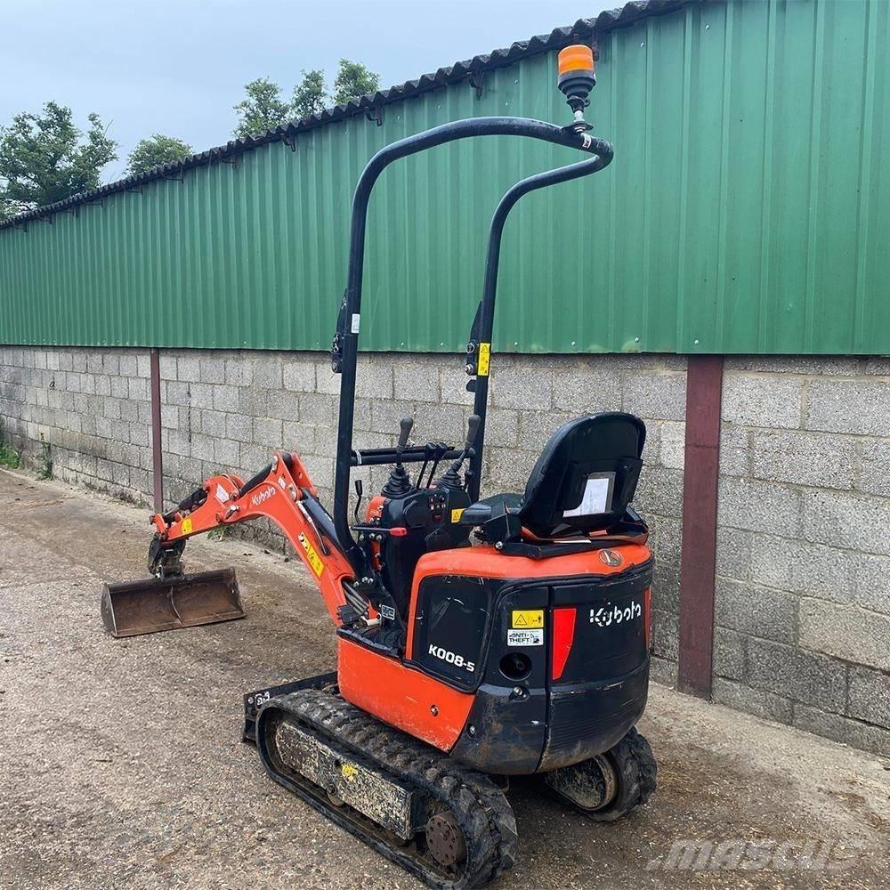 Kubota K 008-5 Mini excavadoras < 7t