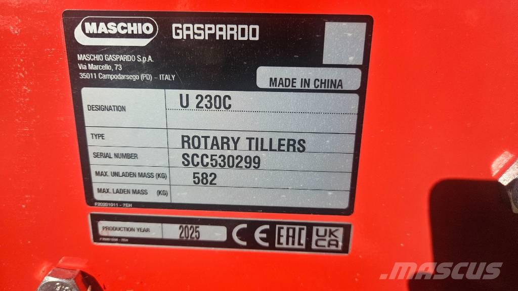  Mashio U 230C Otras máquinas y aperos de labranza