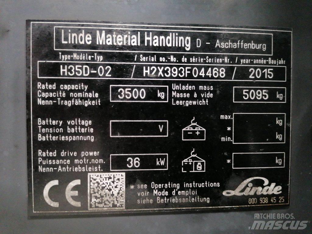Linde H35D-02 Carretillas diesel