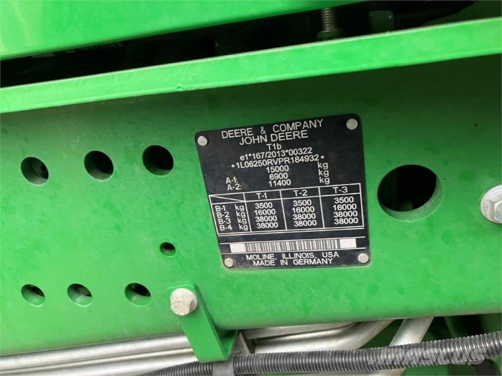 John Deere 6R 250 Tractores