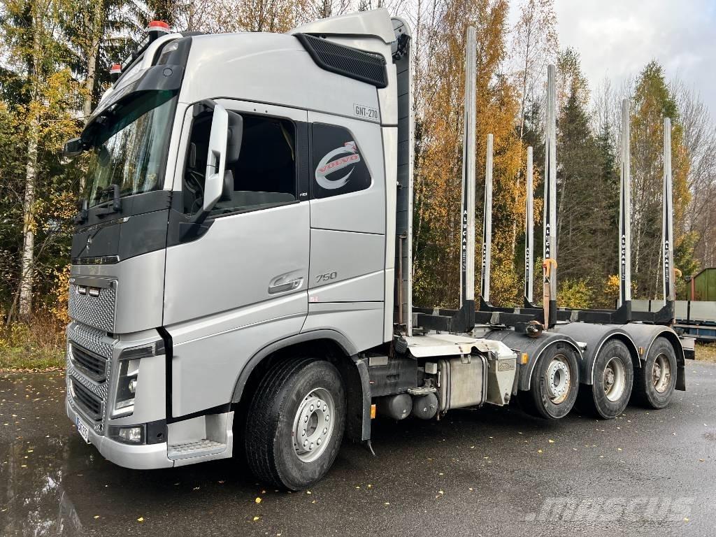Volvo FH 16 750 Transporte de madera