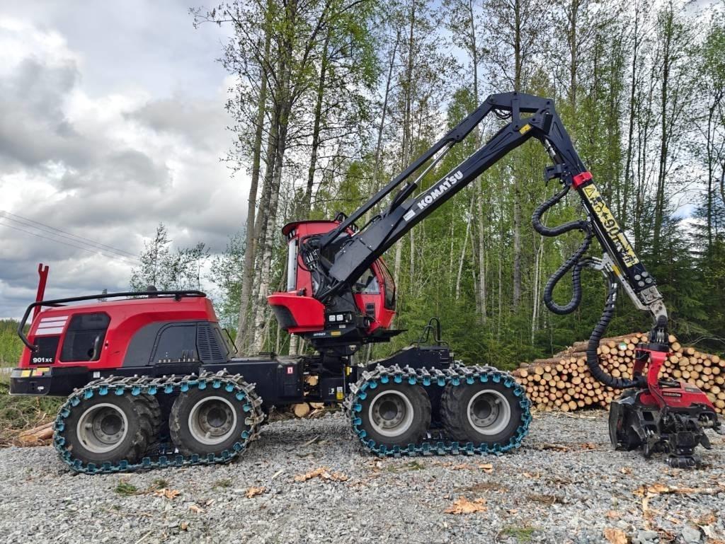 Komatsu 901 XC Cosechadoras