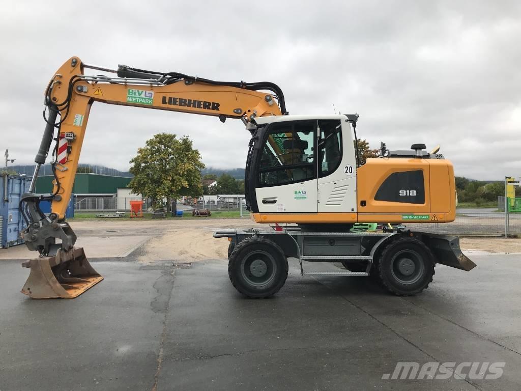 Liebherr A 918 Excavadoras de ruedas
