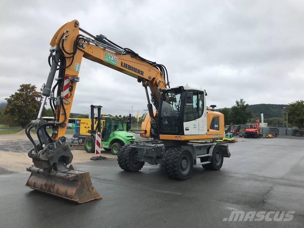 Liebherr A 918 Excavadoras de ruedas