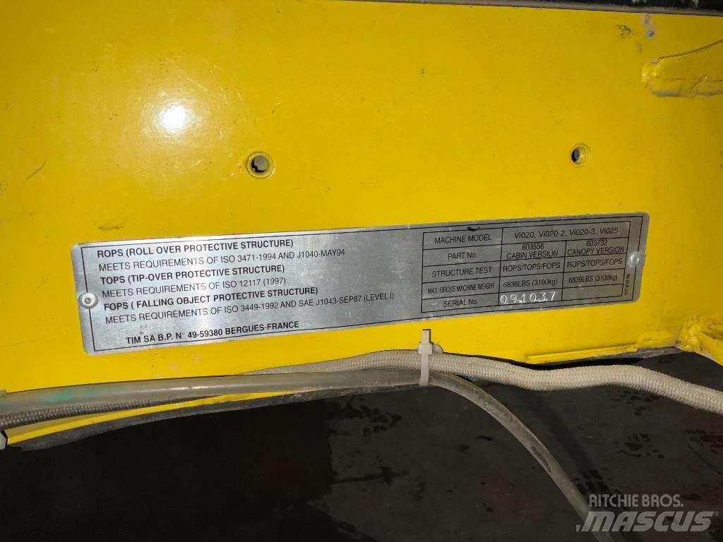 Yanmar Vio 20 / vio 25 Cabinas e interior