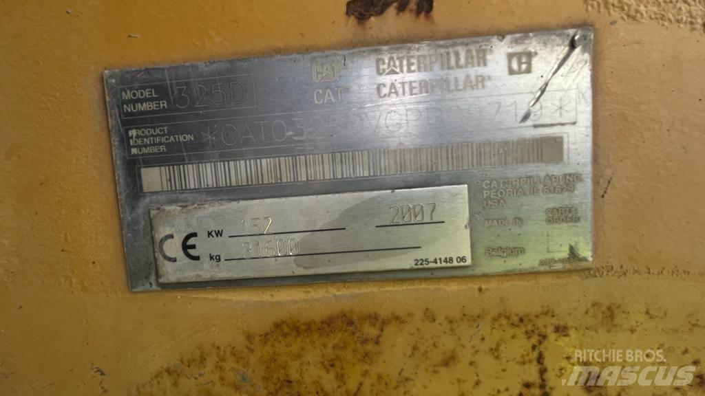 CAT 325 Dl Excavadoras de cadenas