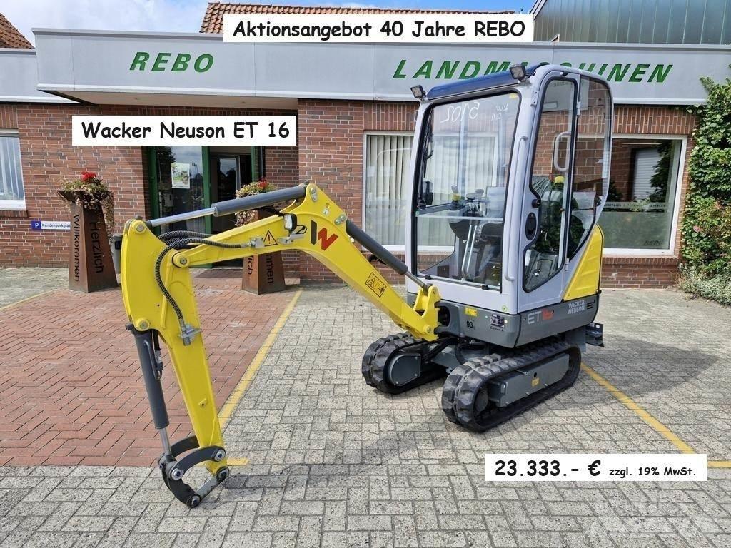 Wacker ET 16 Mini excavadoras < 7t