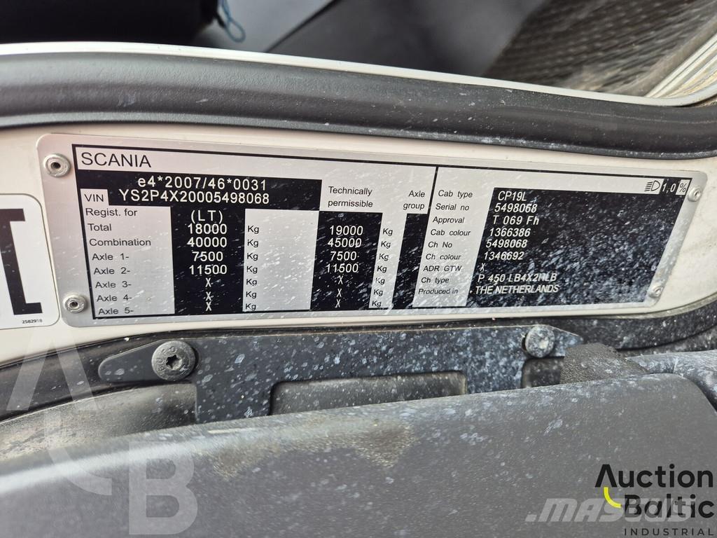 Scania P 450 Camiones chasis