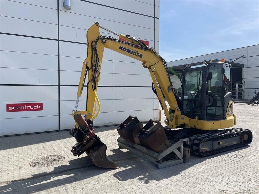 Komatsu PC55MR-5 Excavadoras de ruedas