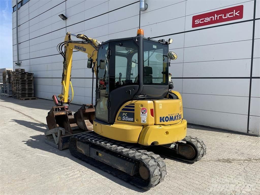 Komatsu PC55MR-5 Excavadoras de ruedas