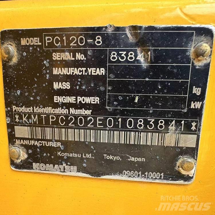 Komatsu PC 120-8 Excavadoras de cadenas