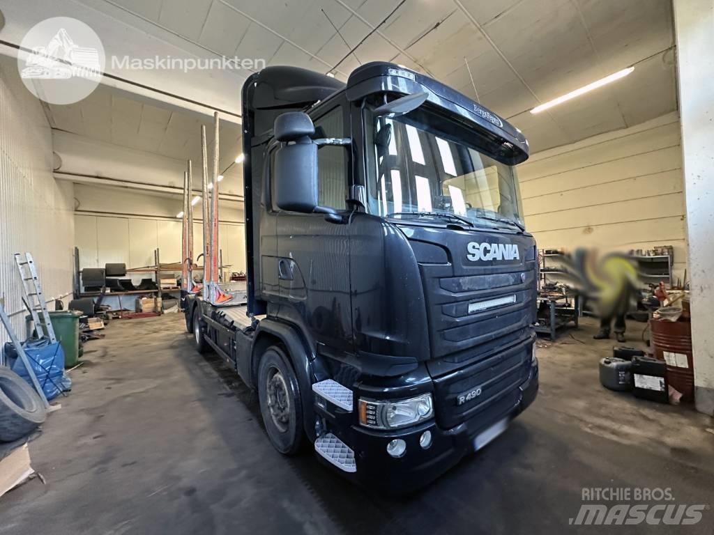 Scania R 490 LB Transporte de madera