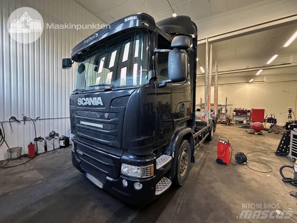 Scania R 490 LB Transporte de madera