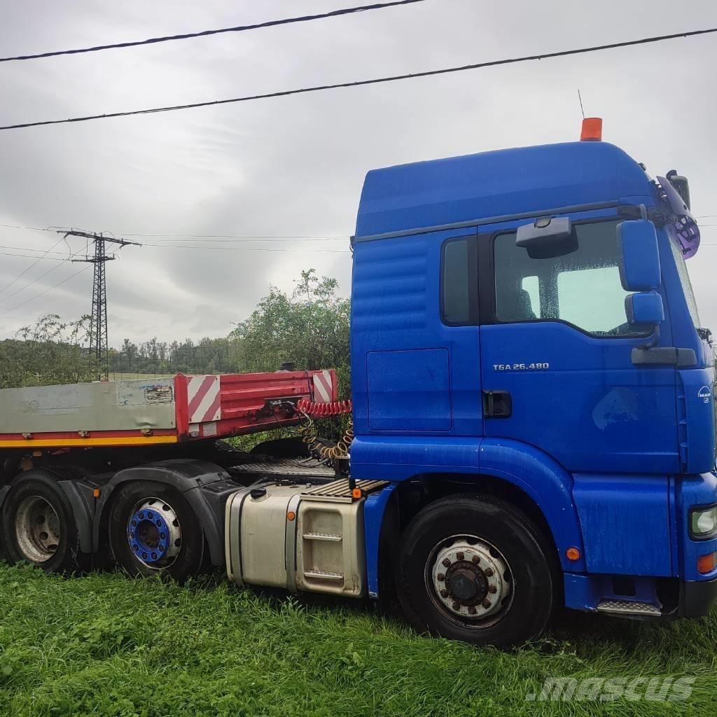MAN TGA 26.480 Cabezas tractoras