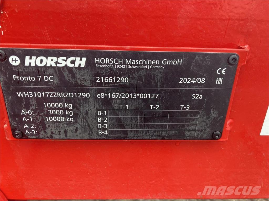 Horsch Pronto 7DC Sembradoras