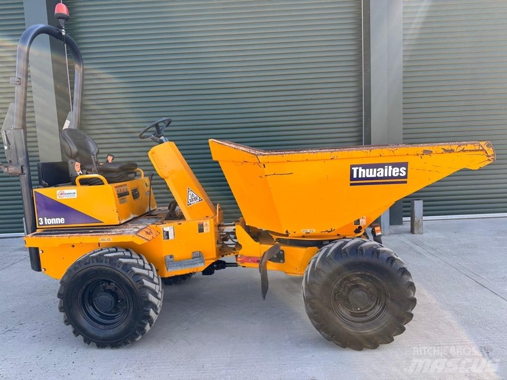 Thwaites 3 tonne Dúmpers de obra