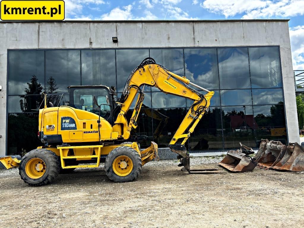 Komatsu PW 118 MR-8 Excavadoras de ruedas