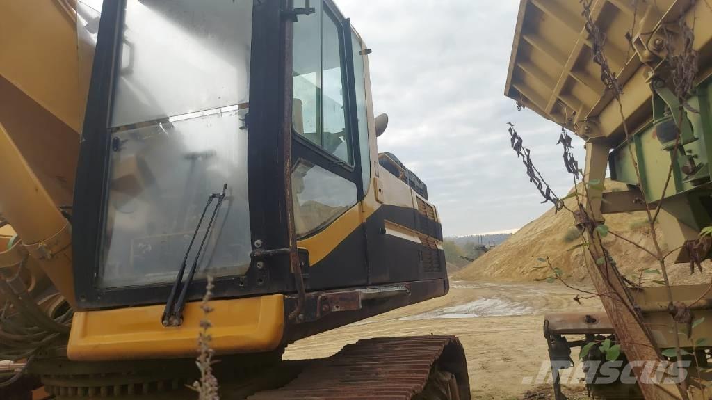 CAT 345 B L Chasis y suspención