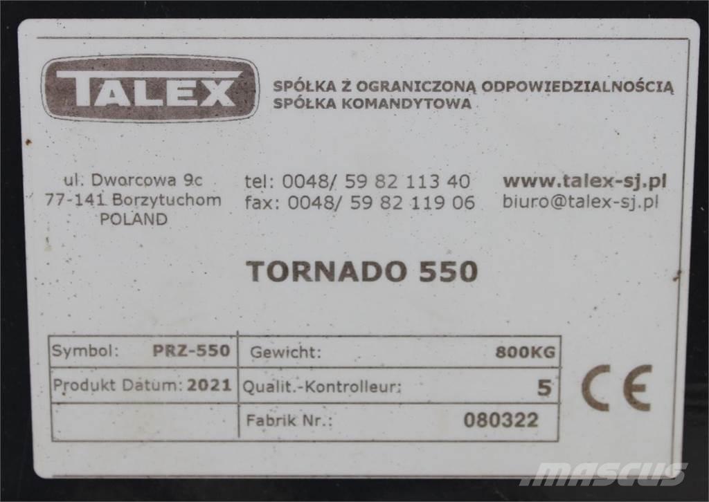 Talex Tornado 550 Rastrillos y henificadores
