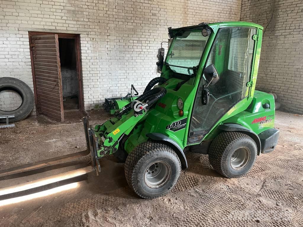 Avant 640 Cargadoras sobre ruedas