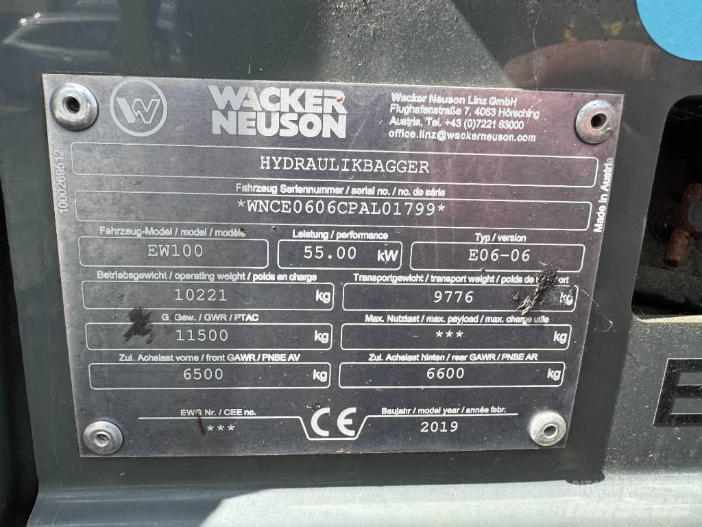 Wacker Neuson EW100 Excavadoras de ruedas