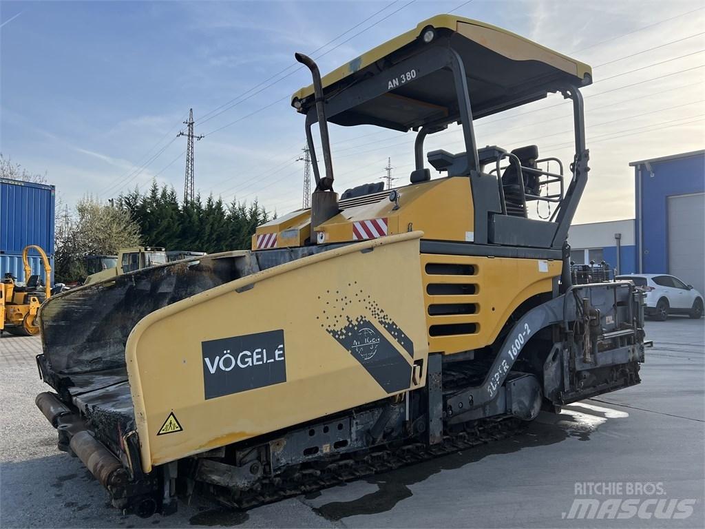 Vögele S 1600-2 Asfaltadoras