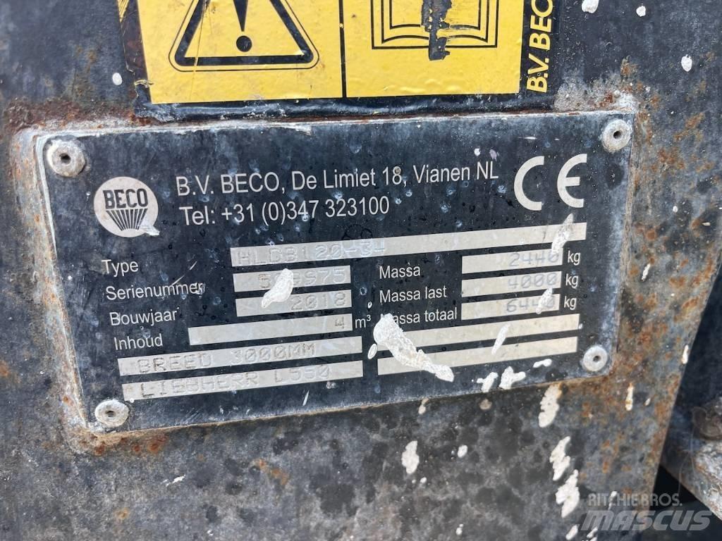Liebherr 550 CDC + BSS Cargadoras sobre ruedas