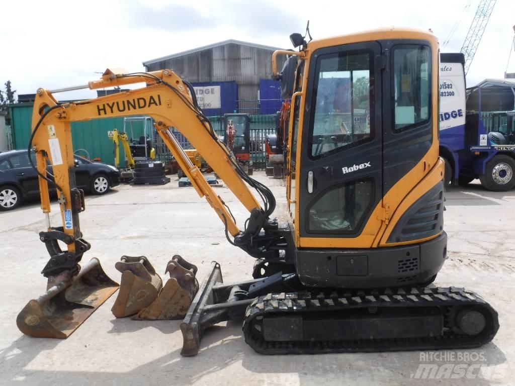 Hyundai Robex 27 Z-9 Mini excavadoras < 7t