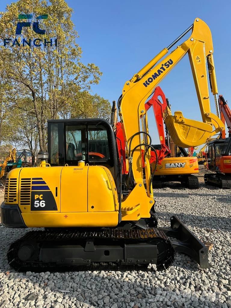 Komatsu pc56 Excavadoras de cadenas